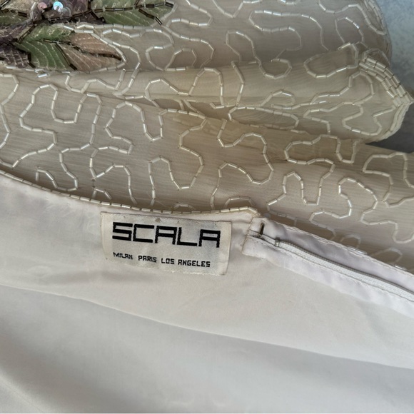 Vintage rare beaded SCALA top - Picture 2 of 9